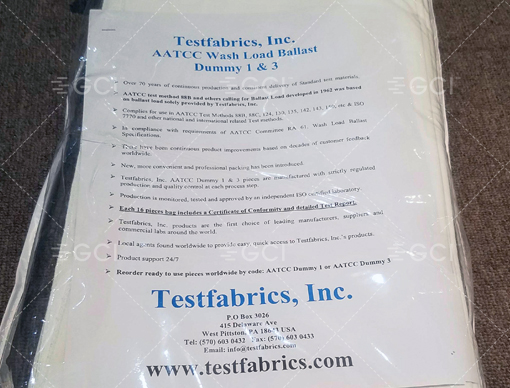Testfabrics 3號(hào)加重用伴洗布